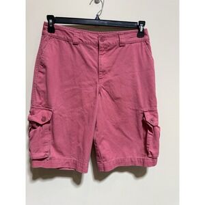 Vintage Polo Ralph Lauren Red Cargo Utility Shorts Boys 18 Y2K